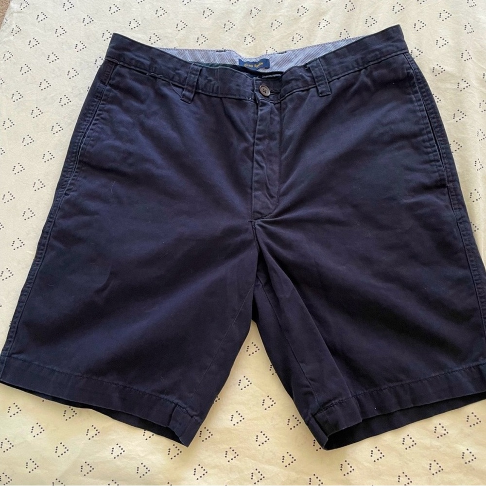 Club Room Navy Men's Shorts